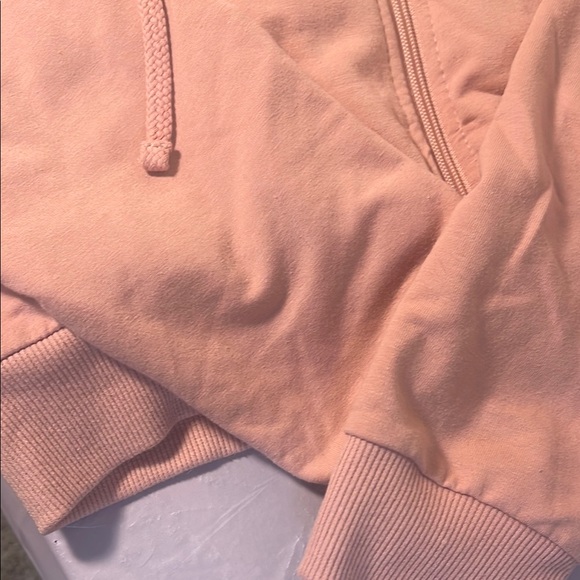 Sherpa Lined Cropped Hoodie - Picture 6 of 7